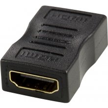 DELTACO Адаптер HDMI, 19-контактный гнездо...