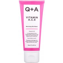 Q+A Vitamin A.C.E Warming Gel Mask 75ml -...