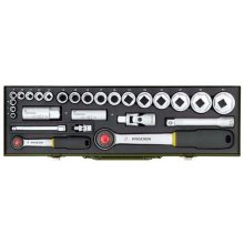 Proxxon 23 020 Socket wrench set 27 pc(s)