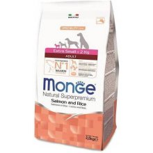 Monge EXTRA SMALL Adult Salmon and Rice 2,5...
