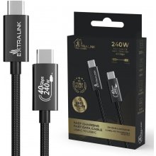 Extralink Cable USB Type-C to USB Type-C...