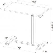 Techly Laptop desk white