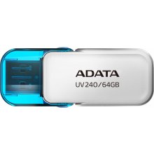 ADATA MEMORY DRIVE FLASH USB2 64GB/WHITE...