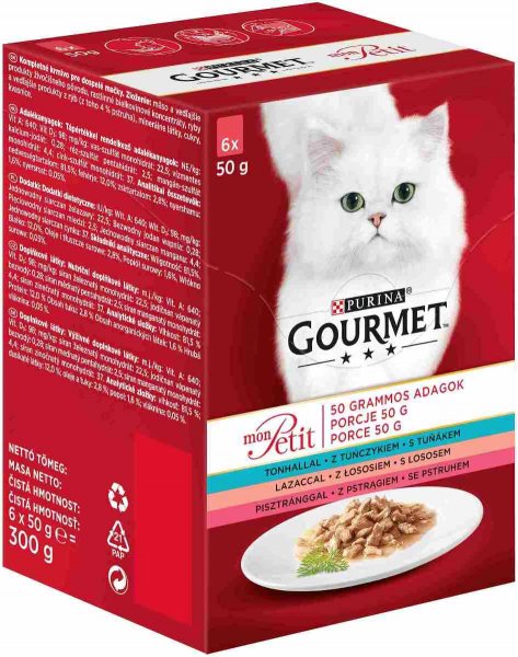 Gourmet petit hot sale cat food