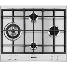 Smeg P261XGH hob Stainless steel Built-in 60...