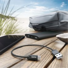 HAMA 00201600 Charging Cable, USB-A - USB-C...