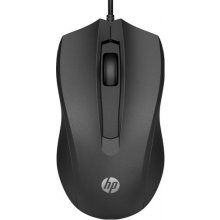Мышь HP 100 USB Wired Mouse - Black