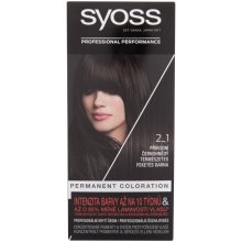 Syoss Permanent Coloration 2-1 Black-Brown...