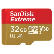 Mälukaart SANDISK Extreme 32 GB MicroSDHC...