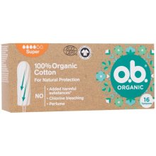 O.b. Organic Super 16pc - Tampon naistele