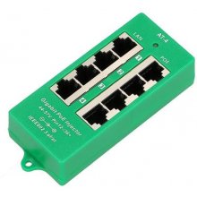 Extralink Gigabit PoE Injector 4 Portowy...