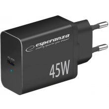 Esperanza EZC108K mains charger 45W Black