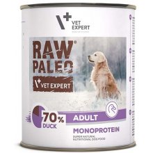 VetExpert RAW PALEO Adult Monoprotein Duck -...