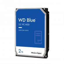 WESTERN DIGITAL HDD||Blue|2TB|SATA 3.0|256...