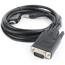 GEM Adapter HDMI to VGA mini Jack 1.8 m...