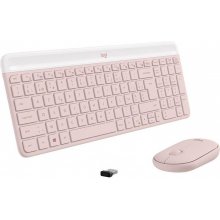 Klaviatuur LOGI MK470 Slim Combo - ROSE -...