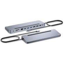 I-TEC USB-C Metal Ergonomic 3x 4K Display...
