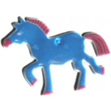 Muu Reflector Horse blue
