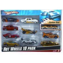 Hot Wheels Vehicles Ten-pack