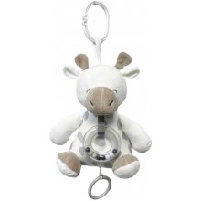 TULILO Music box Giraffe 18 cm gray-white