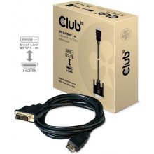 Club 3D CLUB3D DVI to HDMI 1.4 Cable M/M 2m...