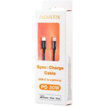 Adata AMFICPL-1M-CBK lightning cable Black