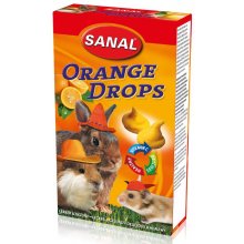Sanal RODENTS апельсиновые дропсы 45г