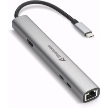 Sharkoon OfficePal Combo Adapter (grau)