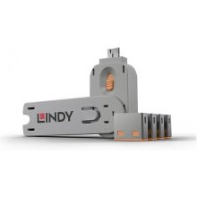 Lindy USB Port Blocker - Pack of 4 Colour...