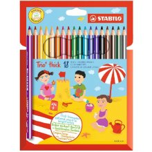 Stabilo Coloring Pencils, Trio, Thick, 18...