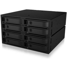 Icy Box IB-2281SAS-12G disk array Black