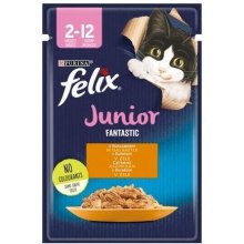 Purina Felix Fanstastic Junior - wet cat...