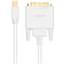LOGILINK Mini DisplayPort to DVI white, 3m