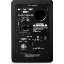 M-AUDIO BX3 loudspeaker Black Wired 50 W