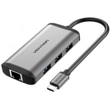 Vention Type-C to HDMI / USB3.0*3 / RJ45...