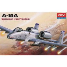 Plastic model A-10A aircraft 'Operation...