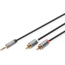 DIGITUS Audio adapter cable, 3.5 mm stereo...