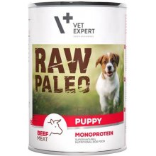 VetExpert RAW PALEO Puppy Monoprotein Beef -...