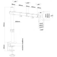 Neomounts desk monitor arm