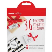 Trodat Etiketten Vintage V1/V2/V3 DE/FR/NL