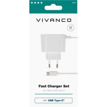 Vivanco зарядное устройство USB-C 2,4A 12W...