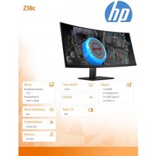 Monitor HP Z38c computer 95.2 cm (37.5")...