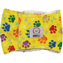 MISOK o reusable diapers for male dogs, L...