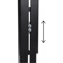 Maclean TV wall mount with a shelf MC-451