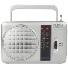 Raadio Eltra TOLA 3 Portable Analog Silver