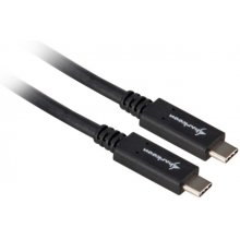 SHARKOON USB 3.1 Cable C-C - black - 0.5m