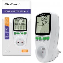 Qoltec Power meter PM0627 3680W with history