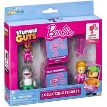 BANDAI STUMBLE GUYSxBARBIE FIGURES 6 PACK...