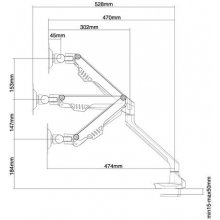 Neomounts by Newstar MONITOR ACC DESK MOUNT...