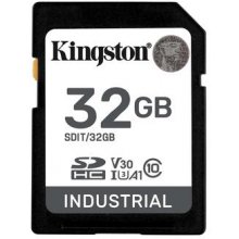Kingston Technology 32G SDHC Industrial pSLC